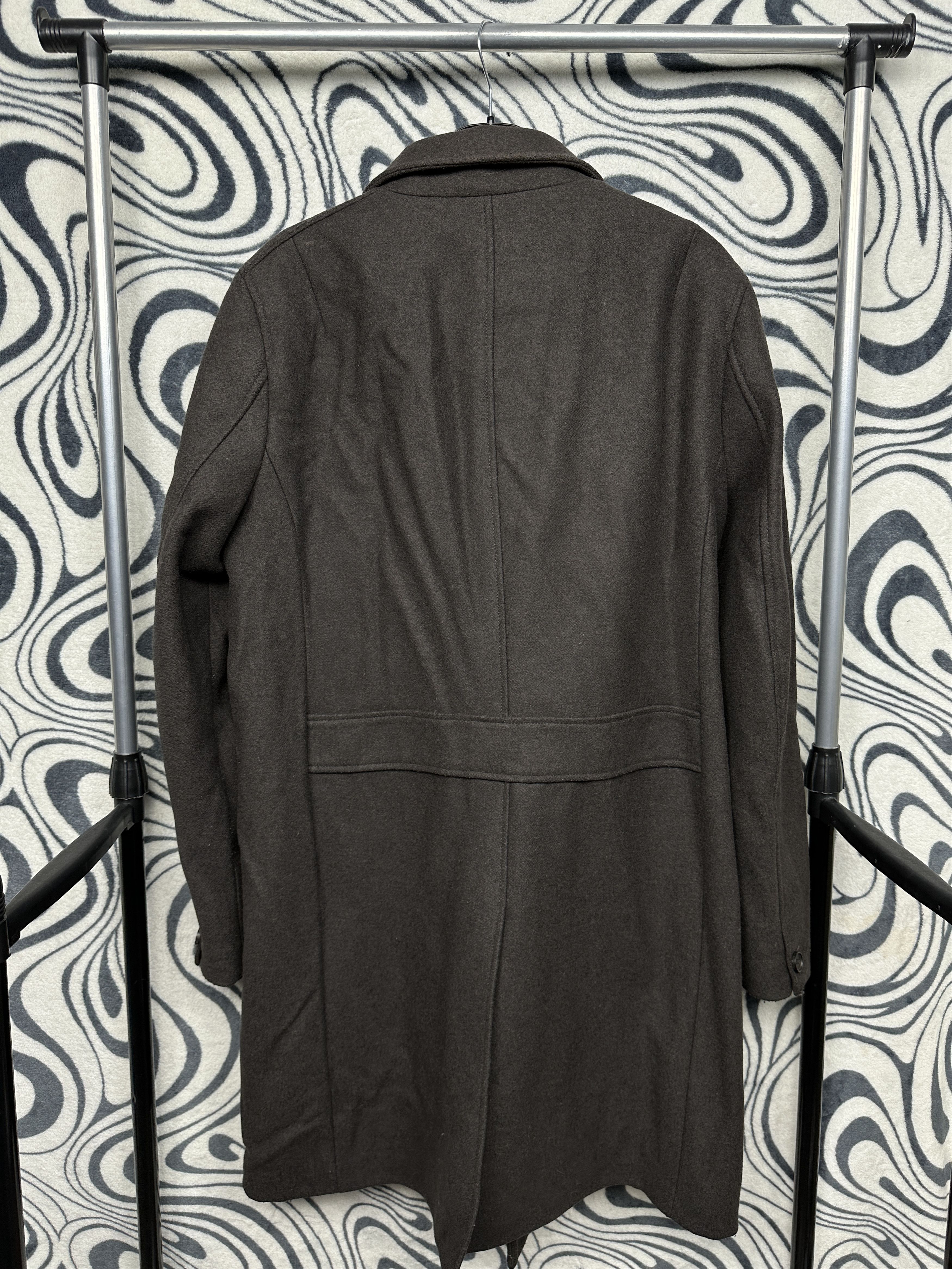 Allsaints Allsaints Mens Banner Wool Coat Jacket Size US L / EU 52-54 / 3 - 6 Thumbnail