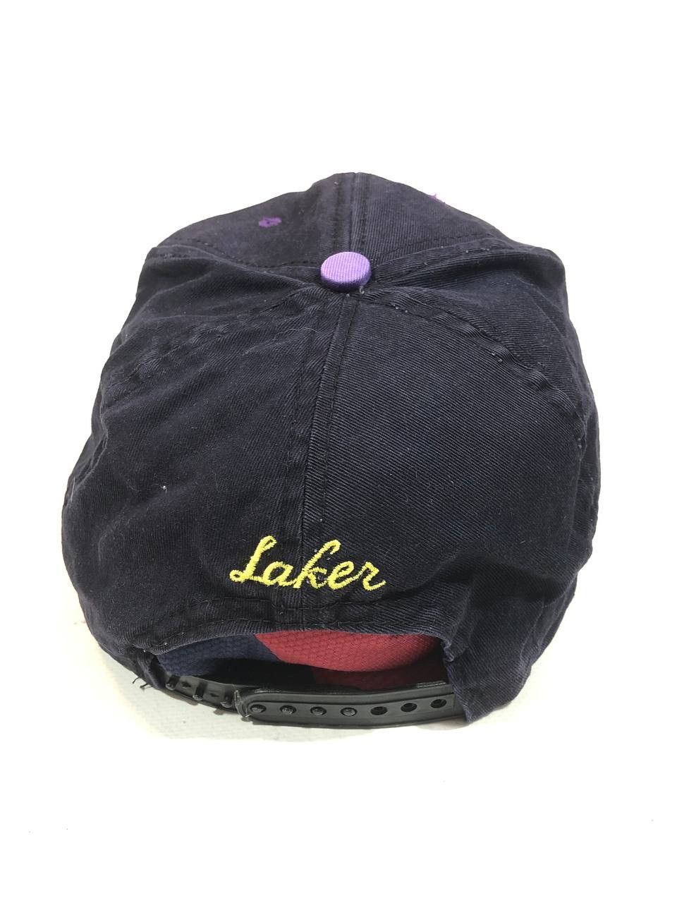 NBA × Vintage Vintage 90s Los Angeles Lakers NBA Cap Size ONE SIZE - 3 Thumbnail