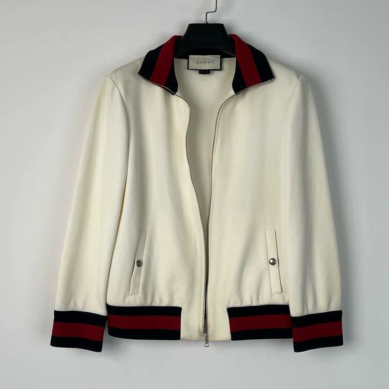 Gucci Gucci GUCCI Baseball Jacket in L Size-2507 Size US L / EU 52-54 / 3 - 1 Thumbnail