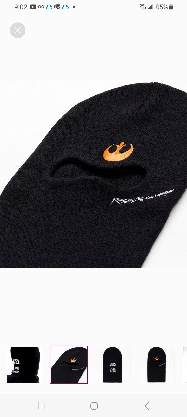 Civil Regime Civil x Star Wars Rebel Balaclava Size ONE SIZE - 2 Thumbnail
