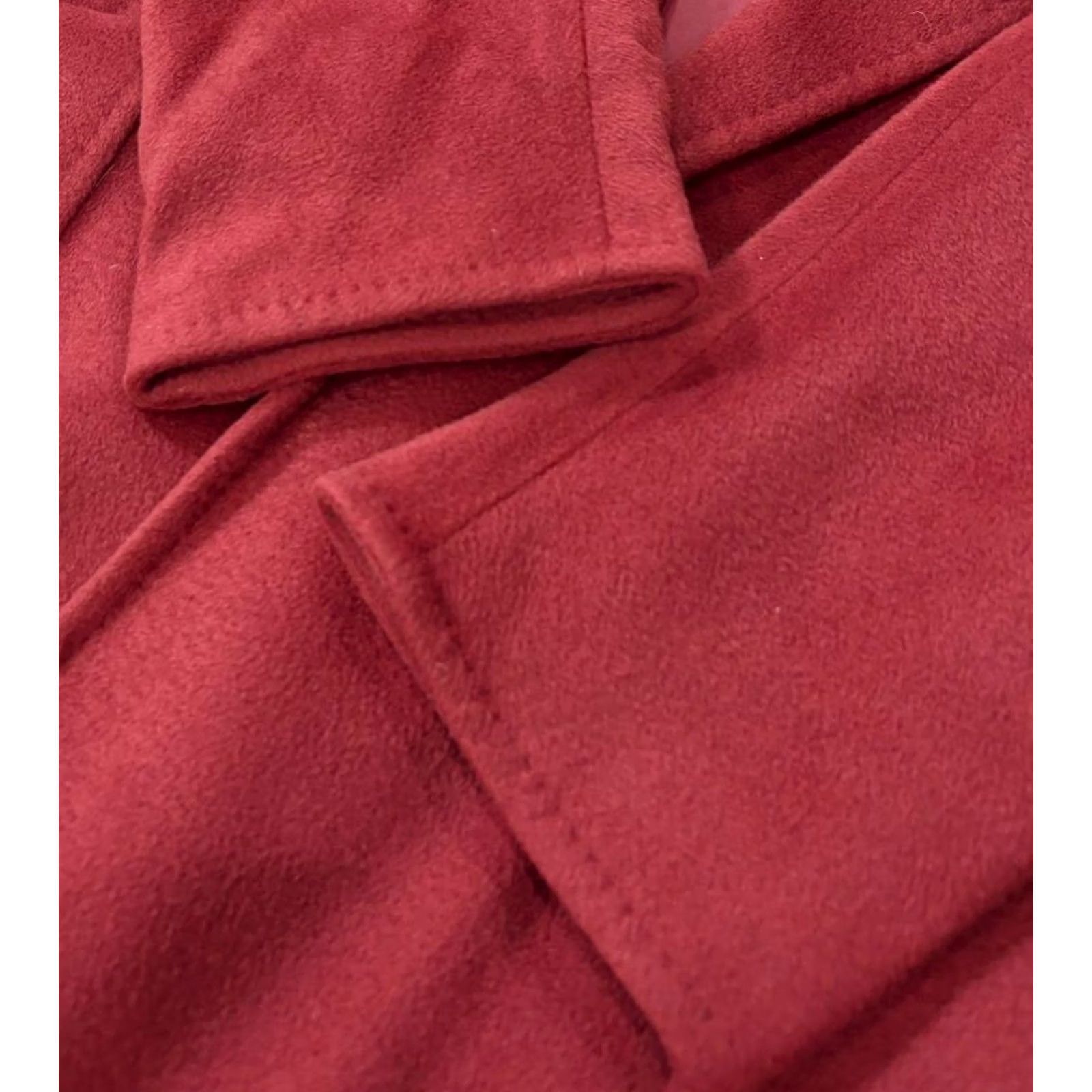 Max Mara Max Mara Manuela Red Belting Coat Blouson Women Size 42 Coat Menula Camel 100% Camel Genuine Vintage? Size M / US 6-8 / IT 42-44 - 6 Thumbnail