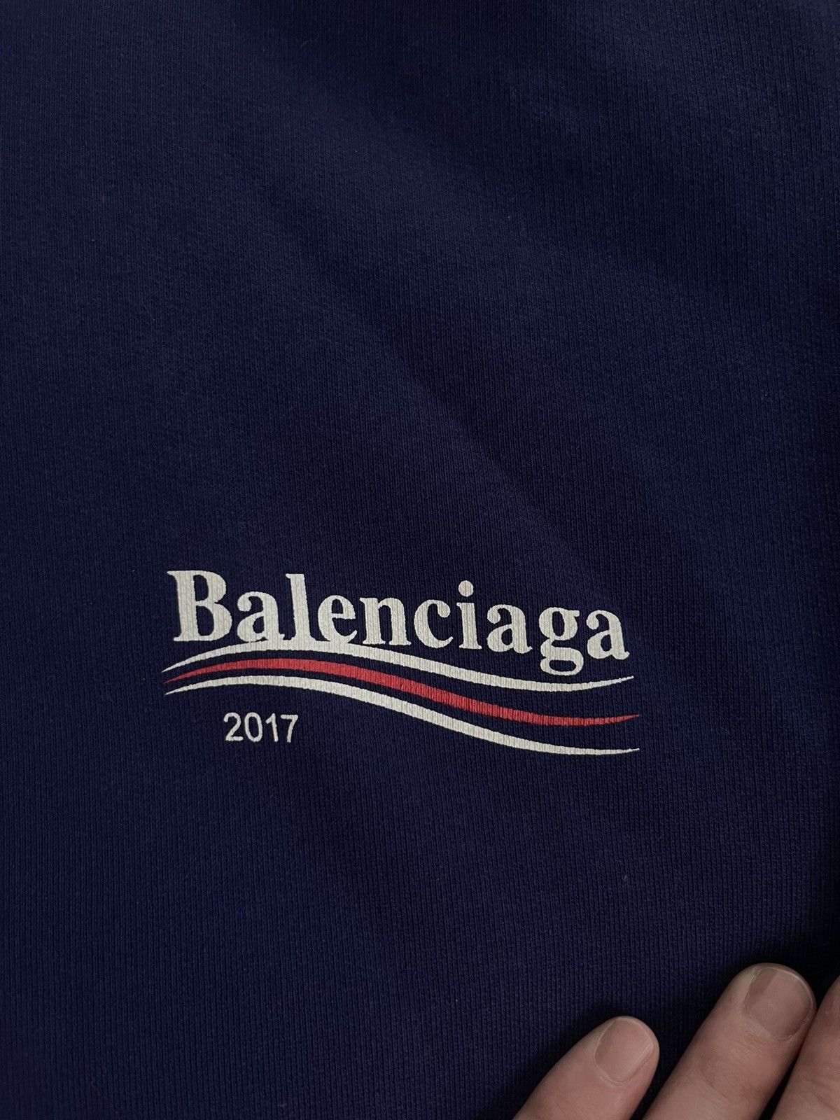 Balenciaga Balenciaga 2017 Campaign Hoodie Size US M / EU 48-50 / 2 - 2 Thumbnail