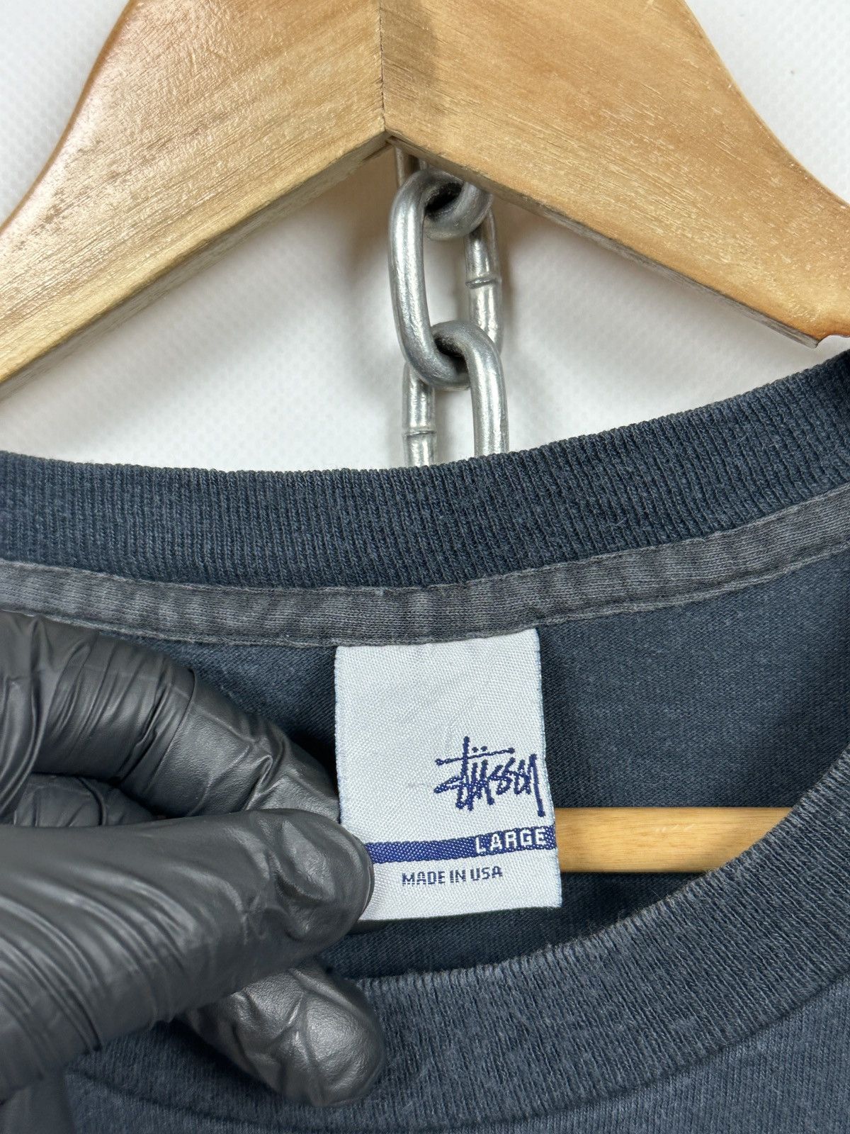 Stussy Vintage Stussy X Logo Single Stitch Made In USA T-Shirt Size US L / EU 52-54 / 3 - 17 Thumbnail