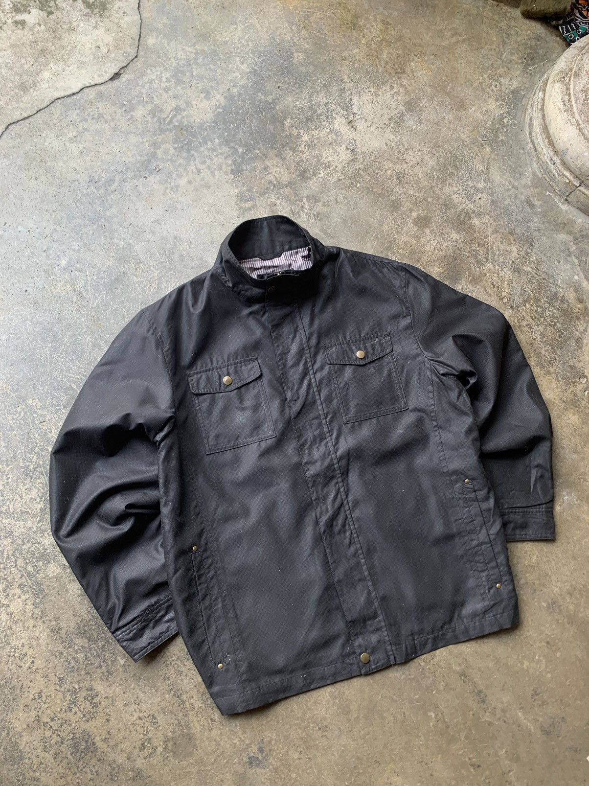 Kansai Yamamoto 👹Vintage KANSAI YAMAMOTO All Black Utility Jacket Size US L / EU 52-54 / 3 - 4 Thumbnail