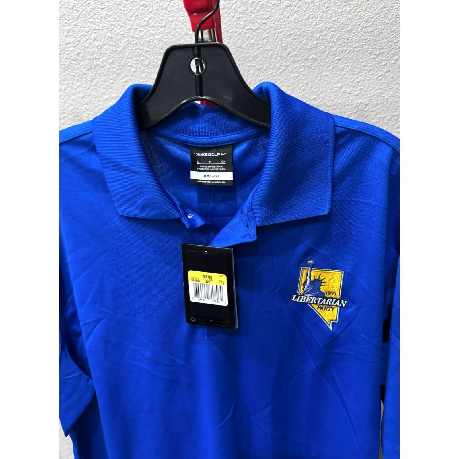 Nike Nike Nevada Libertarian POLO SHIRT S Men Multicolor Long Sleeve XS? Size US S / EU 44-46 / 1 - 2 Thumbnail