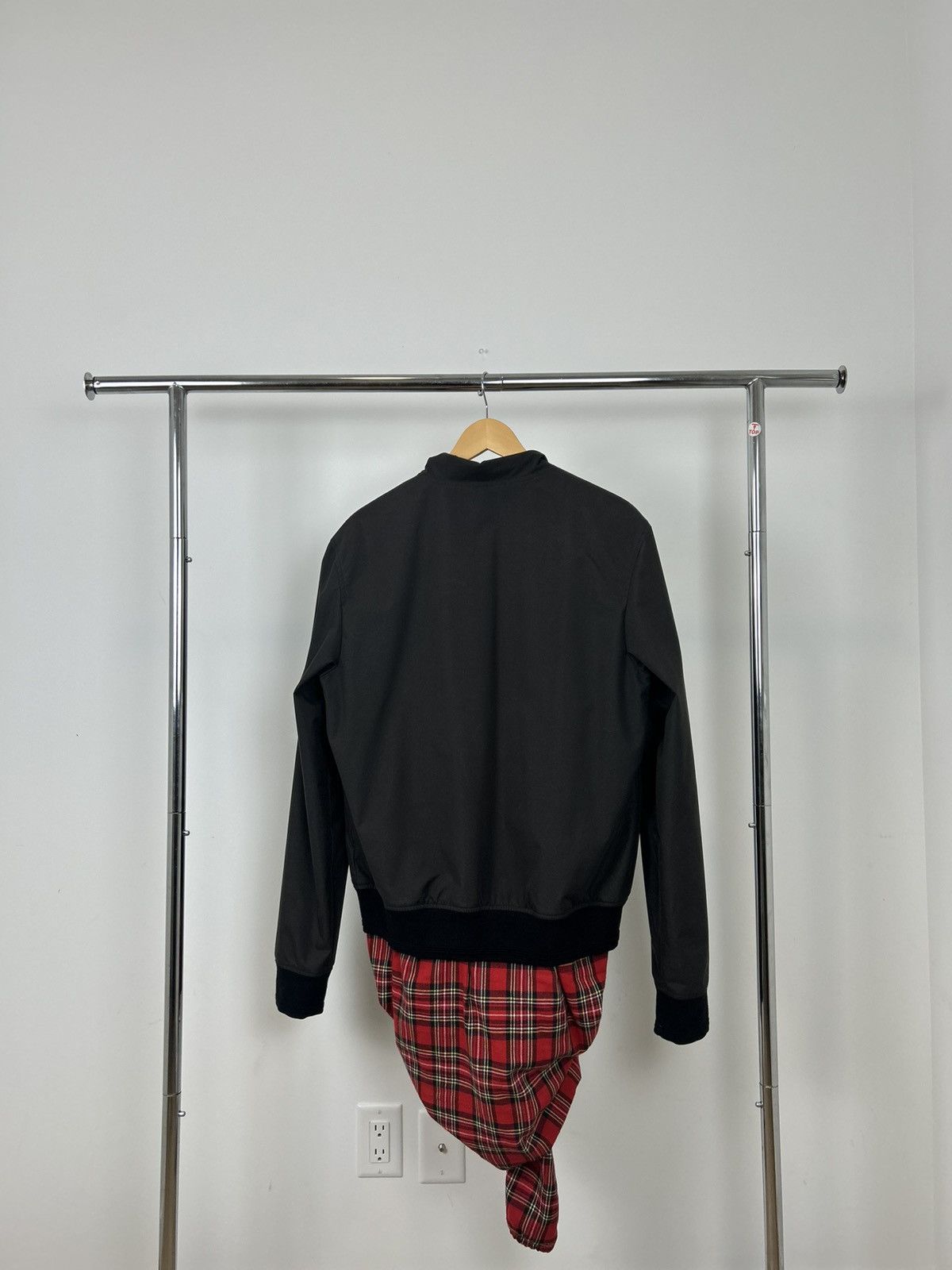 Y/Project 2018AW Runway Y/Project Tartan Tie Bomber Jacket (L) Size US L / EU 52-54 / 3 - 3 Thumbnail