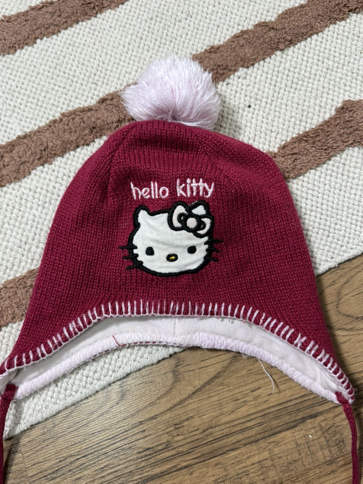 Cartoon Network CUTE HELLO KITTY AVIATOR HAT Size ONE SIZE - 3 Thumbnail