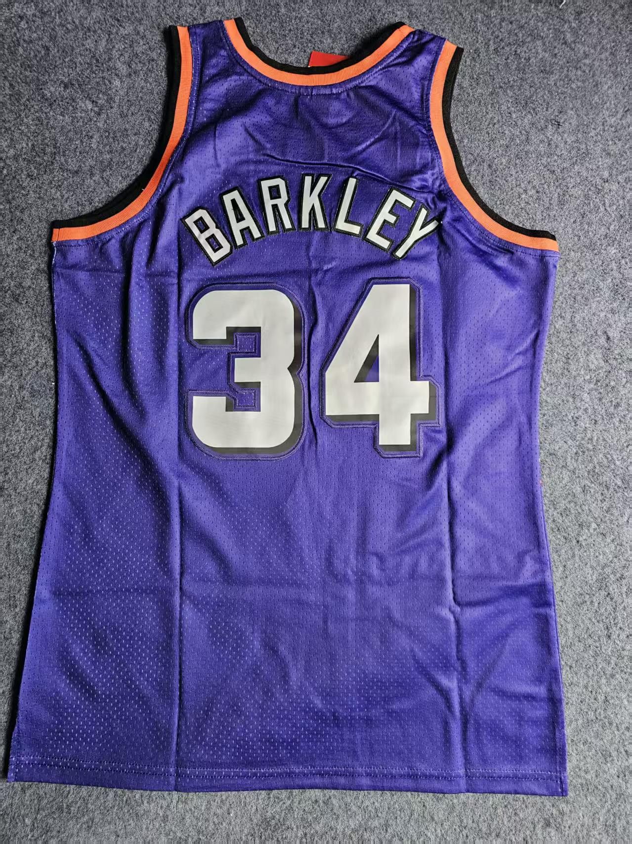 NBA 1992 93 Phoenix Suns 34 Charles Barkley Jersey Size US M / EU 48-50 / 2 - 2 Thumbnail