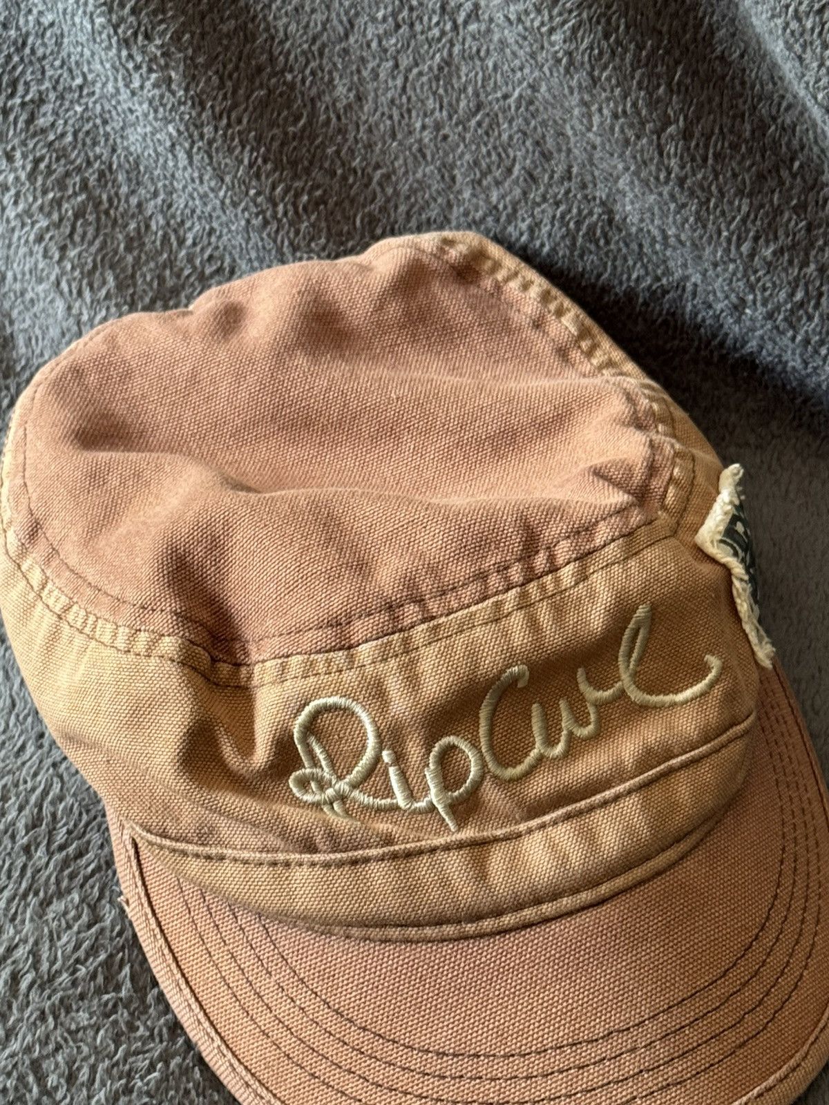 Rip Curl Vintage 00’s Rip Curl y2k Brown Sunfaded Australia Surf Hat Size ONE SIZE - 2 Thumbnail