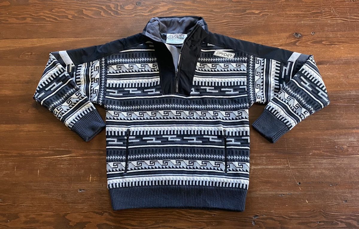 Spyder Spyder Legacy Gtx Infinium Lined 1/2 Zip Knit Sweatshirt Size US S / EU 44-46 / 1 - 2 Thumbnail