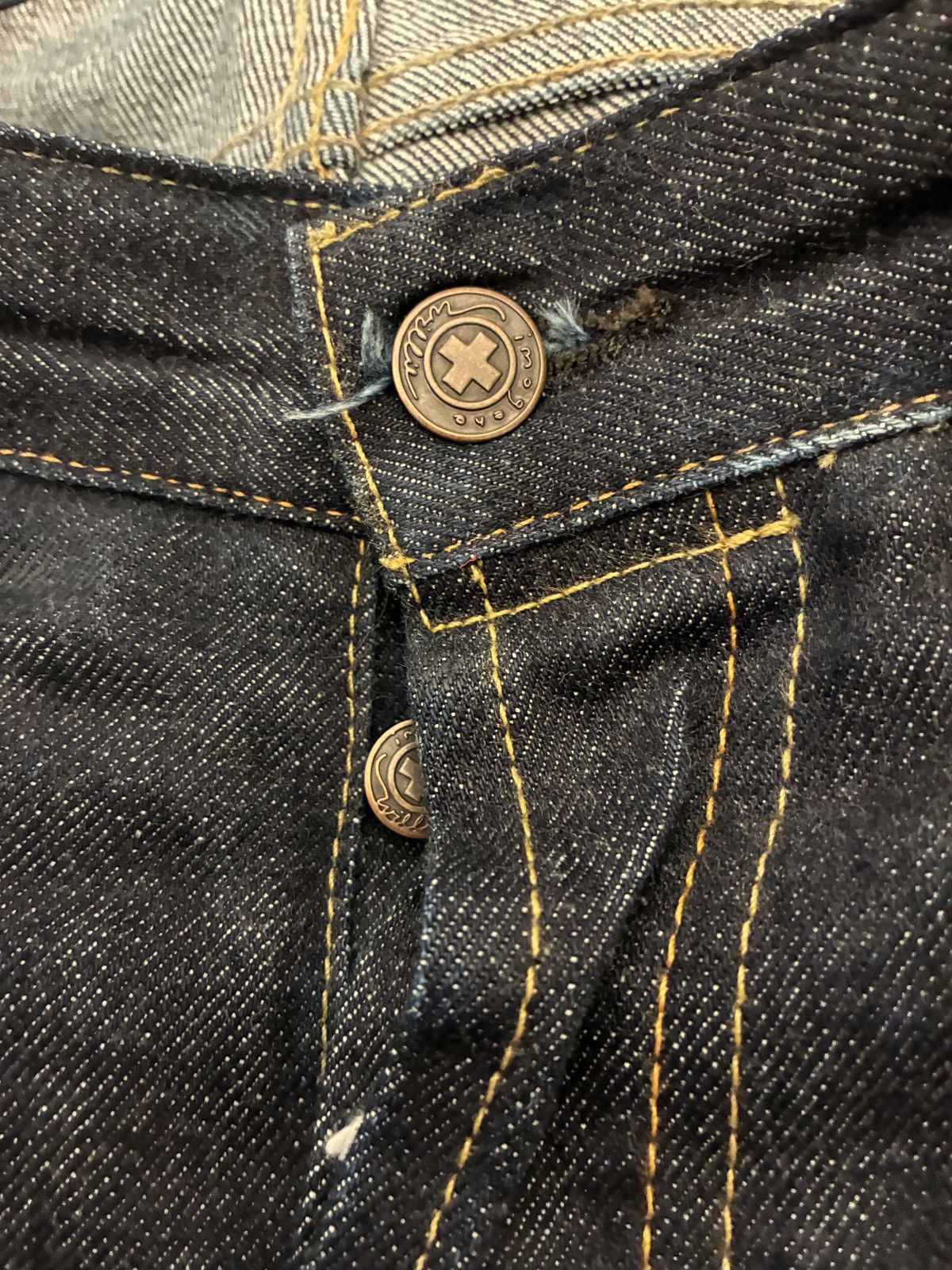 Imogene + Willie Imogene + Willie Charlie raw indigo jeans Size US 32 / EU 48 - 3 Thumbnail