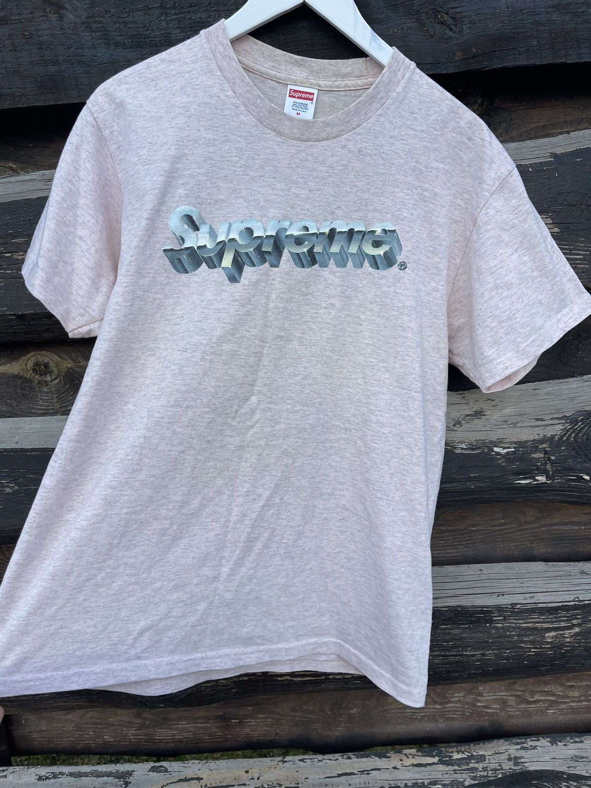 Supreme Supreme Chrome logo box t-shirt Size US M / EU 48-50 / 2 - 4 Thumbnail