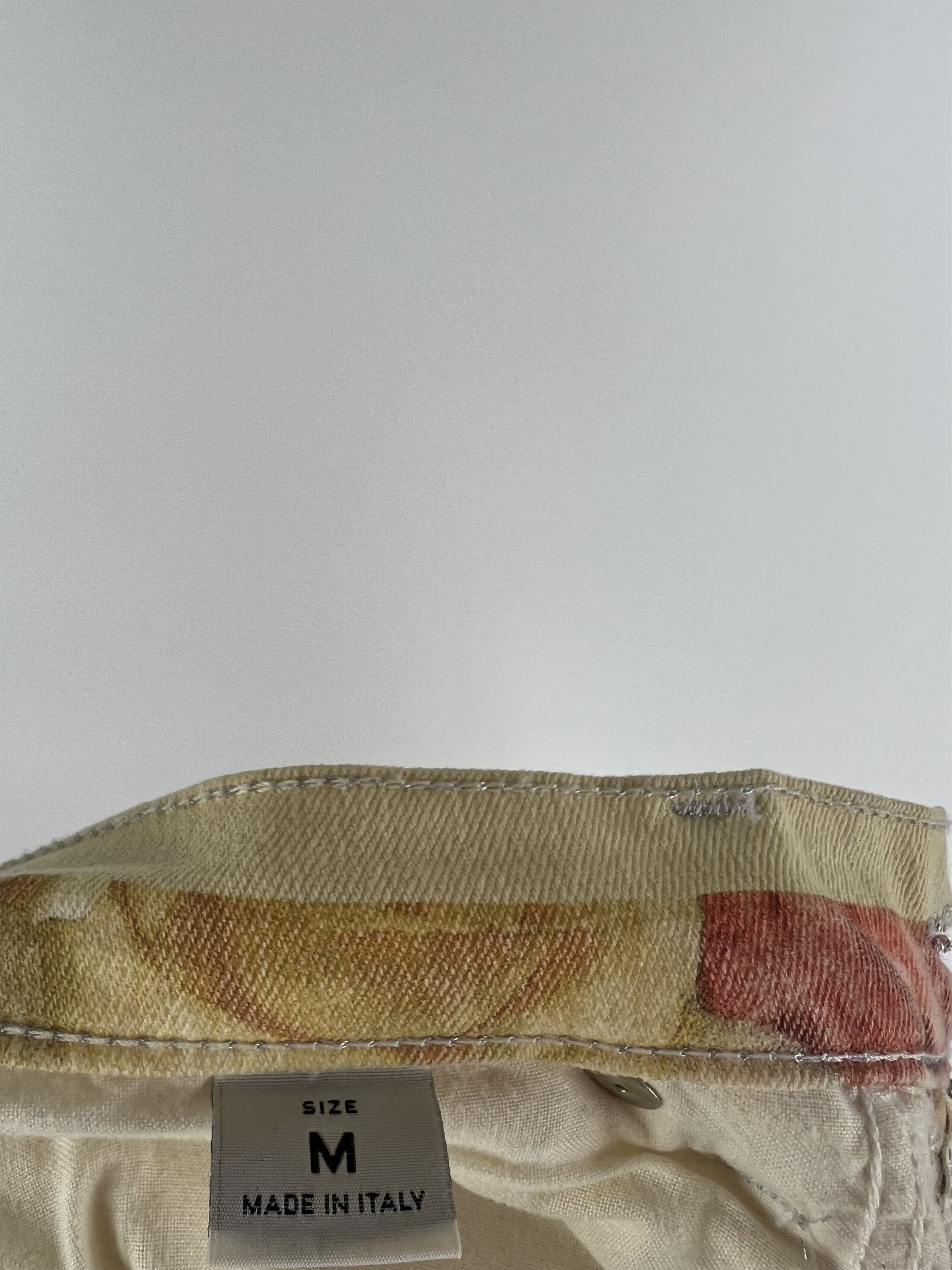 Roberto Cavalli Rare Vintage Roberto Cavalli Roses Full Print Jeans Size M Size 30" / US 8 / IT 44 - 7 Thumbnail