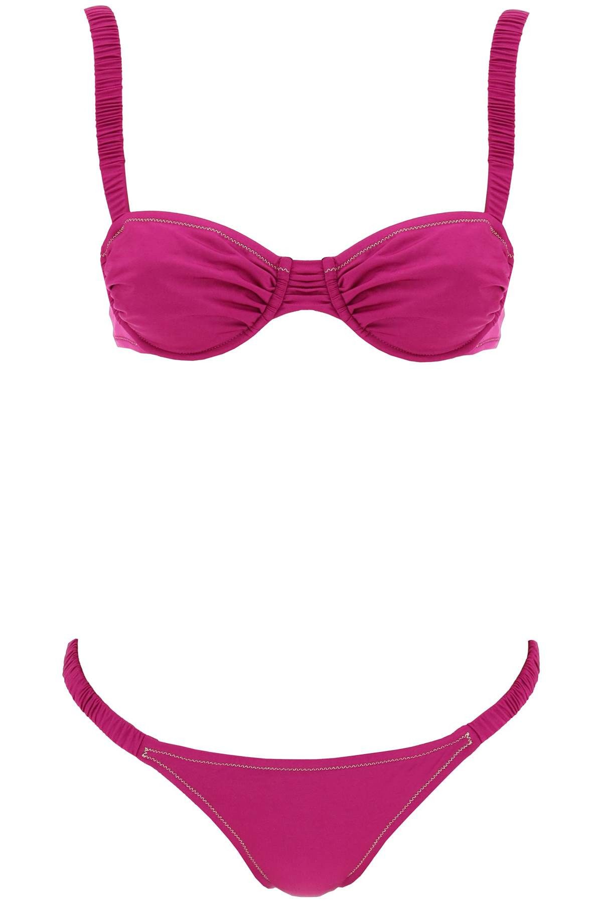 image of Reina Olga Marti Bikini Set For in Shiny Purple, Women's (Size Medium)