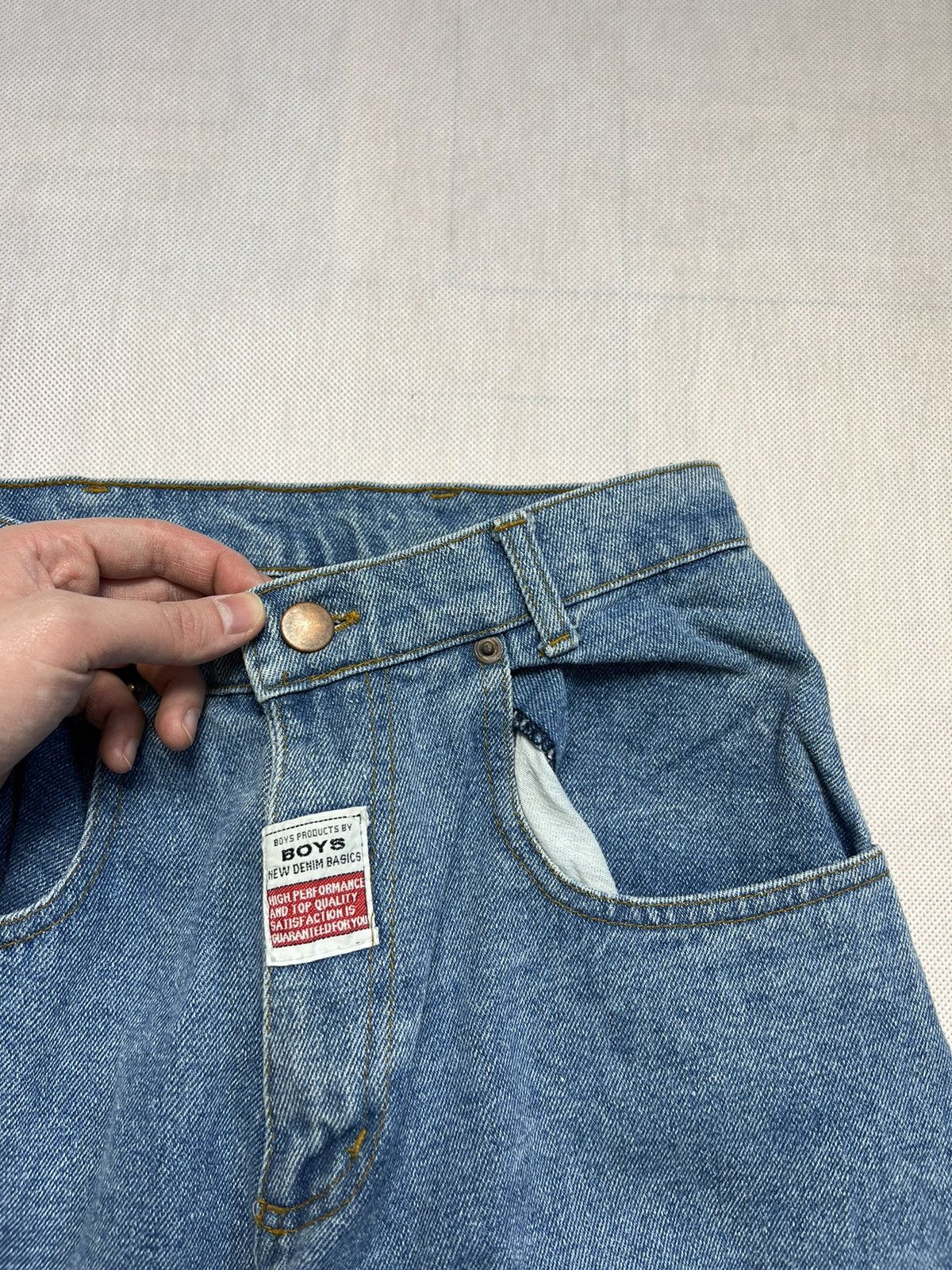 Japanese Brand × Vintage Unique Pants Jeans Vintage 90’s New With Tags Size US 30 / EU 46 - 4 Thumbnail