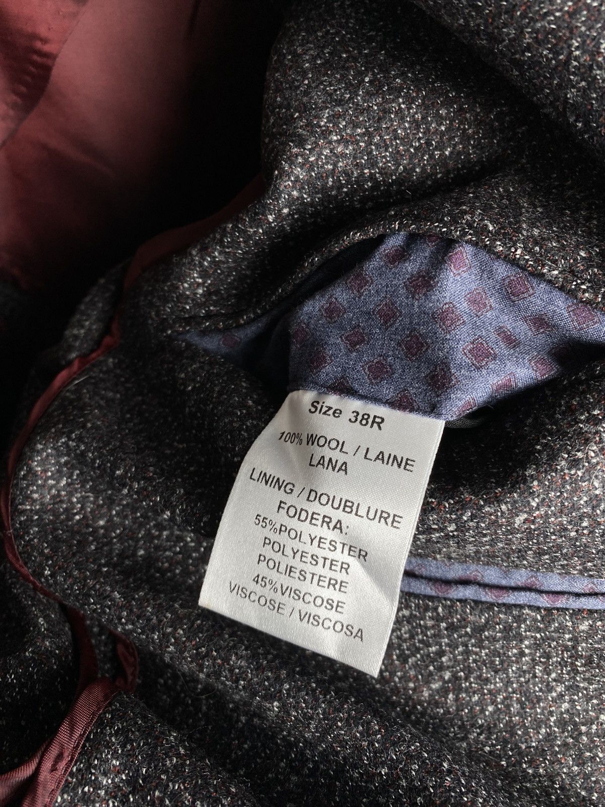 Designer RRP 350£ New Luxury Richard James blazer ITALY Size 38R - 7 Thumbnail