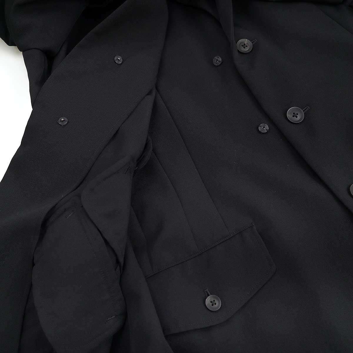 Yohji Yamamoto Yohji Yamamoto Pour Homme 19ss Double Flap Jacket Size US L / EU 52-54 / 3 - 7 Thumbnail