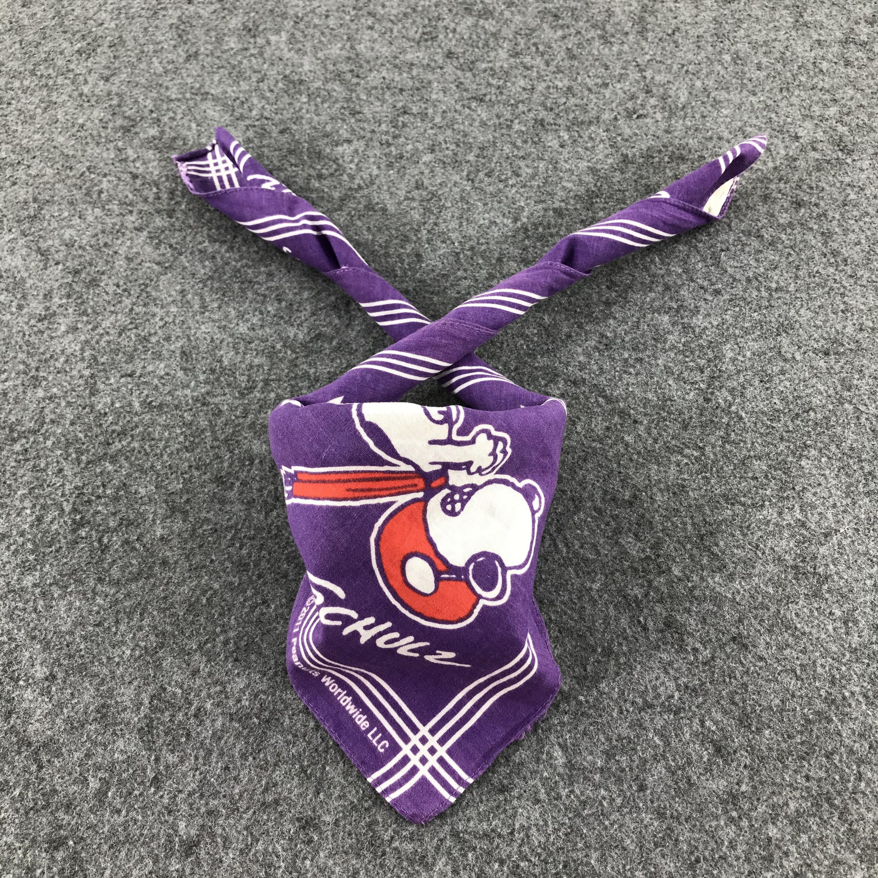 Peanuts Snoopy Ski Handkerchief Neckerchief Bandana X07 Size ONE SIZE - 2 Thumbnail
