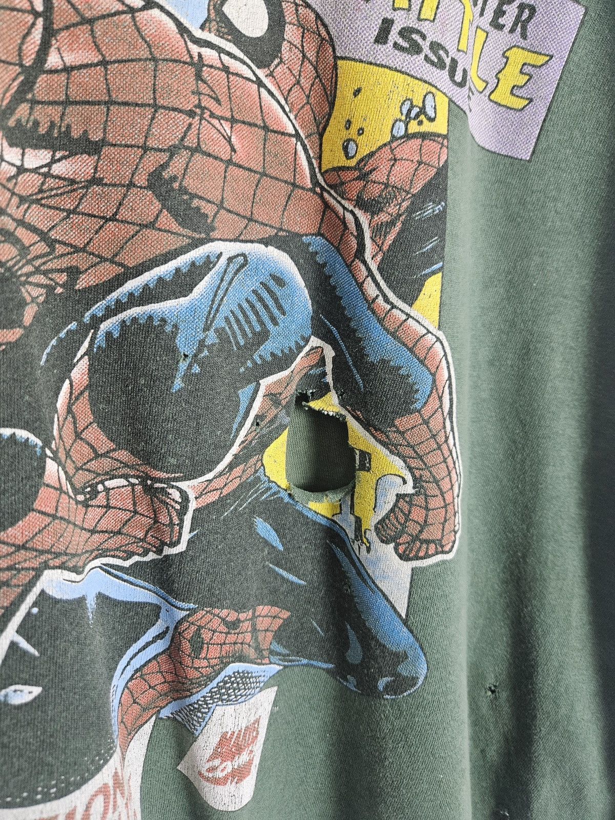 Vintage Vintage Amazing Spiderman Marvel Comic 90s Shirt Size US L / EU 52-54 / 3 - 9 Thumbnail