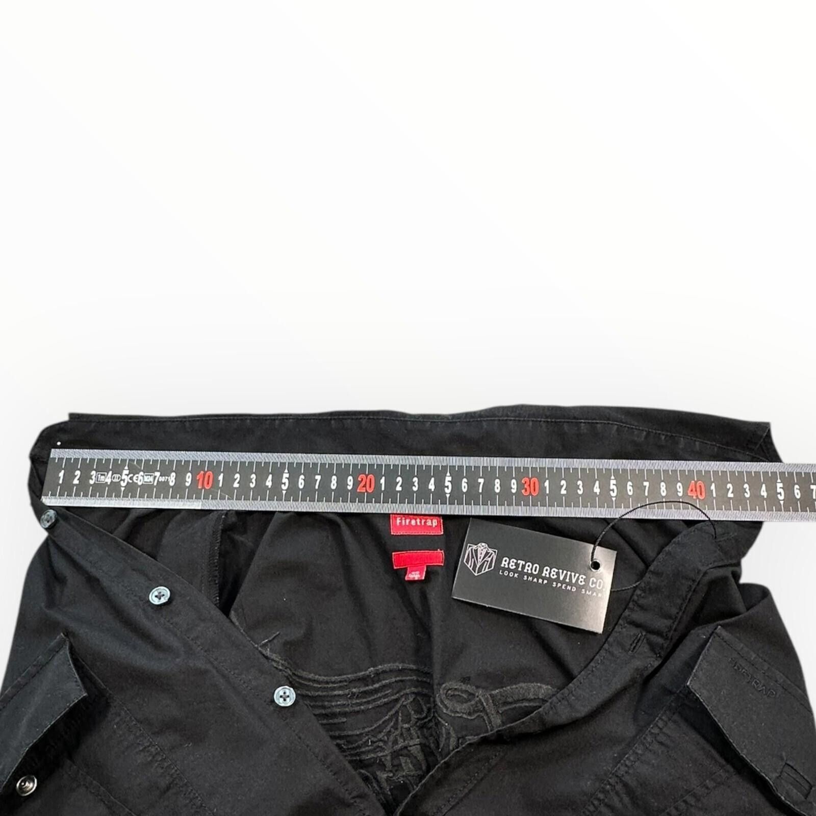 Firetrap Firetrap Shirt Men's UK Size 2XL Black Long Sleeve Size US XXL / EU 58 / 5 - 6 Thumbnail