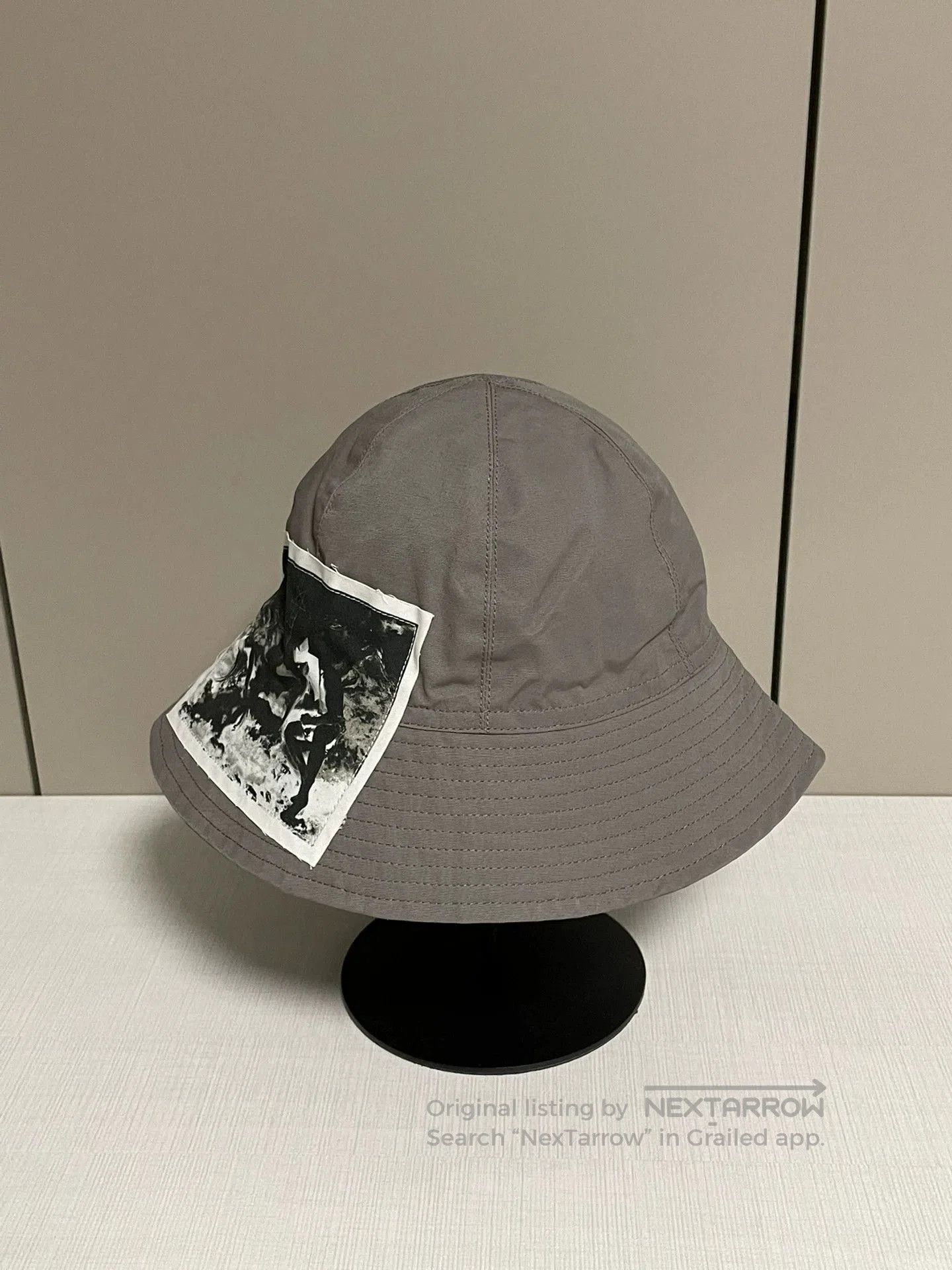 Rick Owens rick owens gray fisherman hat size small. Size ONE SIZE - 2 Thumbnail