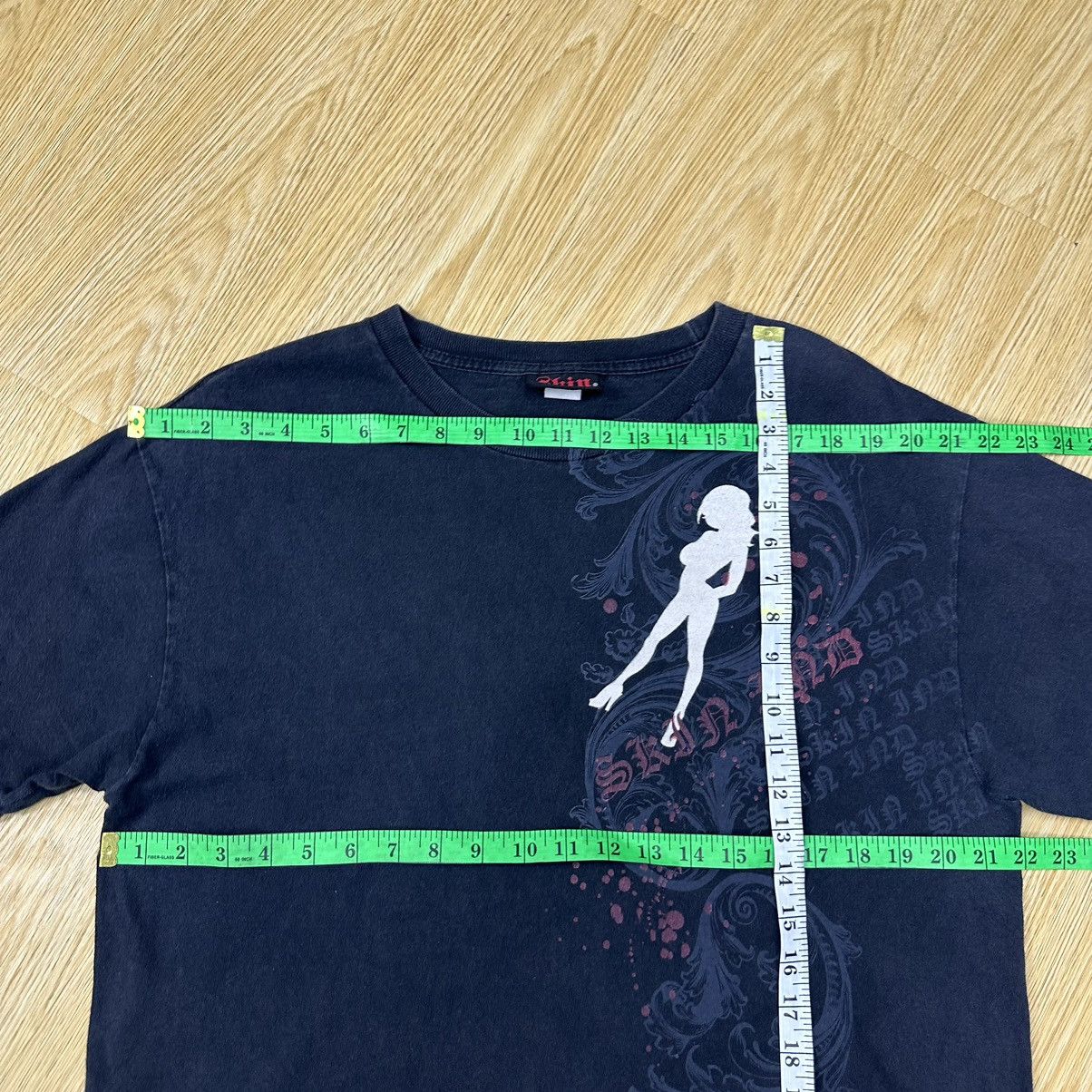 Hysteric Glamour Y2k Skin Head Industries Punk Gothic TShirt A825 Size US L / EU 52-54 / 3 - 6 Thumbnail