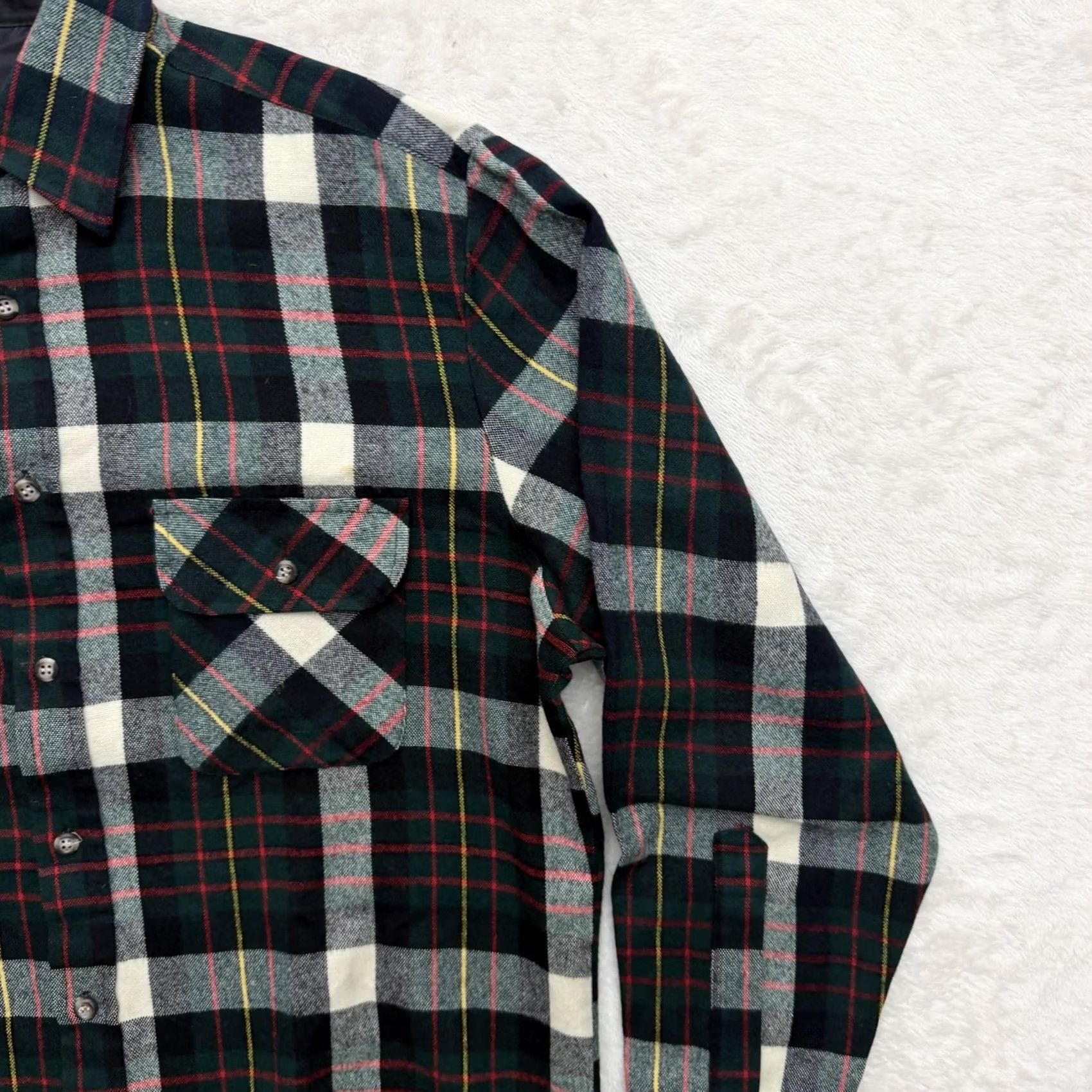 Vintage VINTAGE Northwest Territory Shirt Mens M Green Plaid Flannel Button Up Size US M / EU 48-50 / 2 - 3 Thumbnail