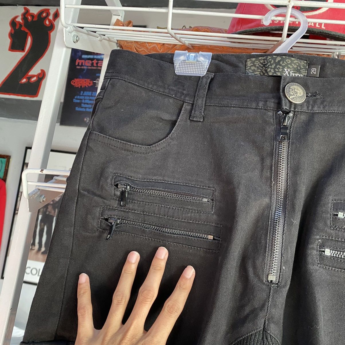 Japanese Brand 💥BONDAGE💥Archival Xfrm Japan Sick Punk Style Cargo Denim Size US 32 / EU 48 - 9 Thumbnail