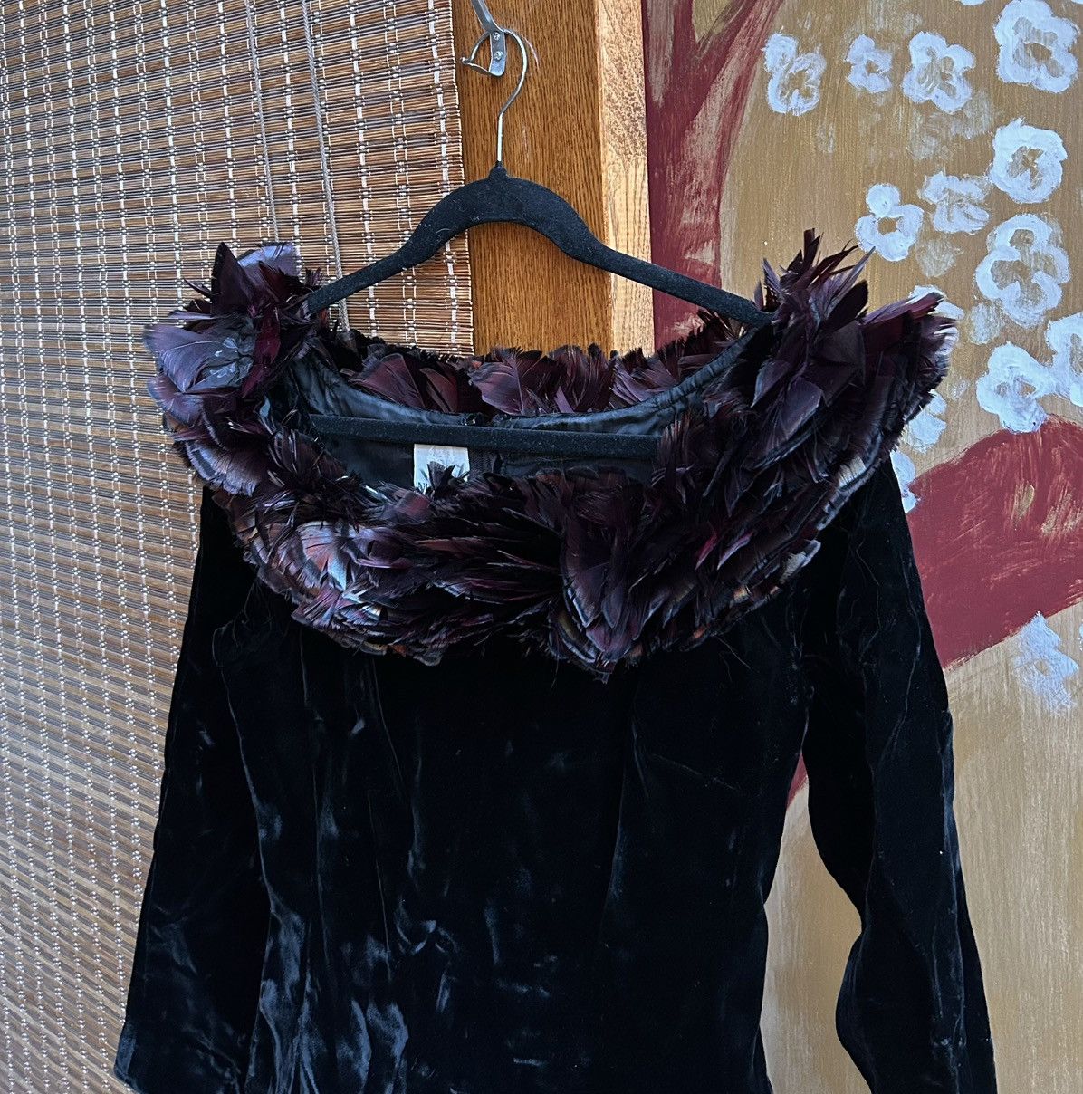 Nina Ricci Vintage Nina Ricci Haute Boutique Velvet Silk Maxi Dress Size XS / US 0-2 / IT 36-38 - 5 Thumbnail