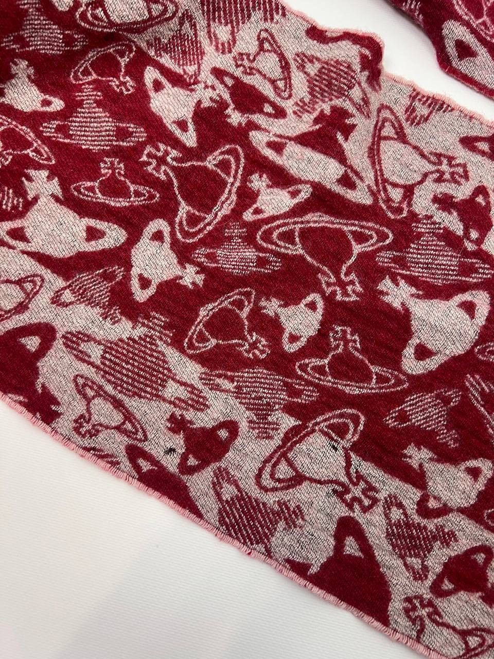 Vivienne Westwood Vivienne Westwood monogram wool scarf Size ONE SIZE - 6 Thumbnail