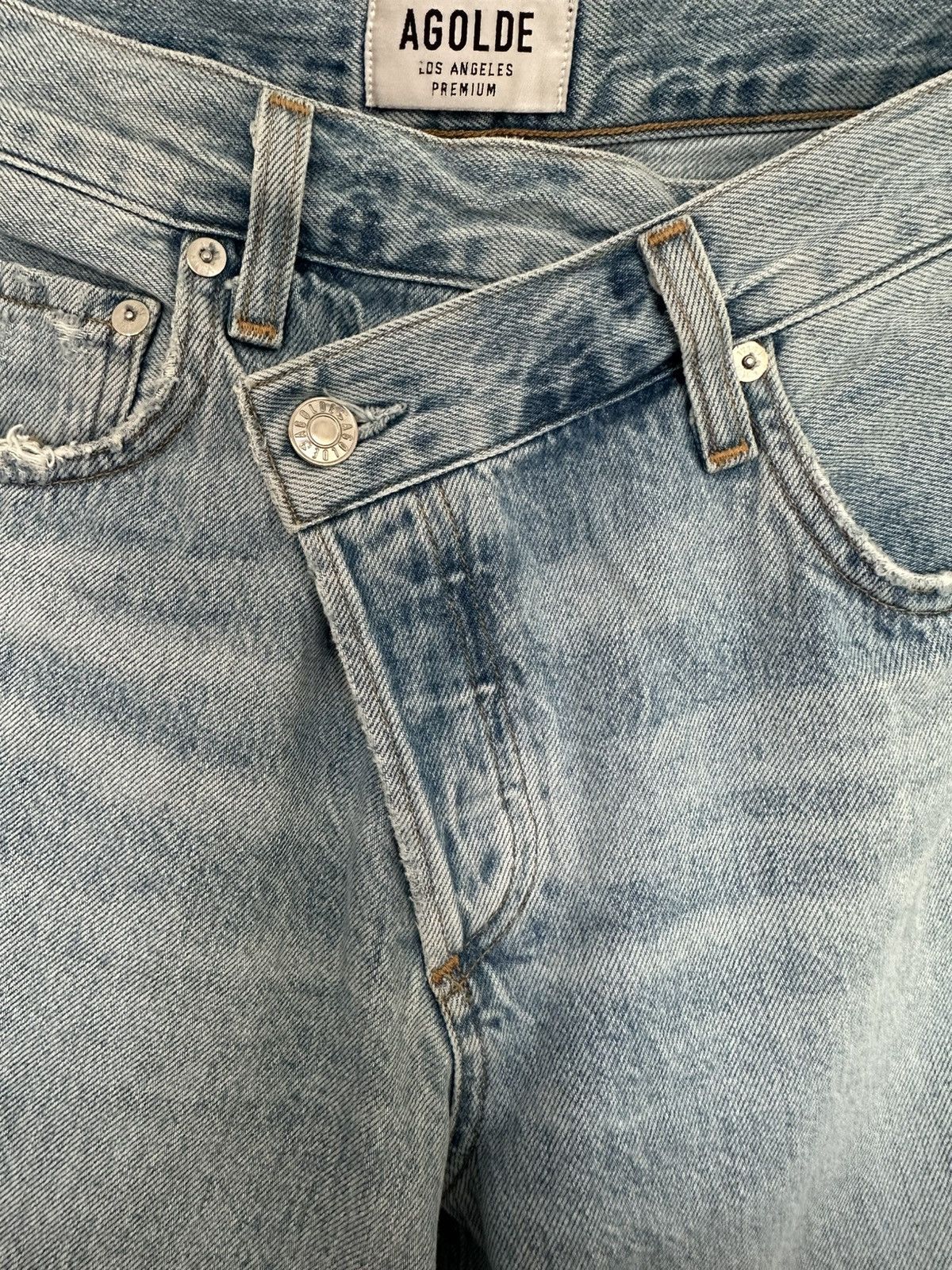 Agolde × Aritzia × Citizens Of Humanity Agolde Criss-Cross Jeans (25) Size 25" / US 0 / IT 36 - 4 Thumbnail