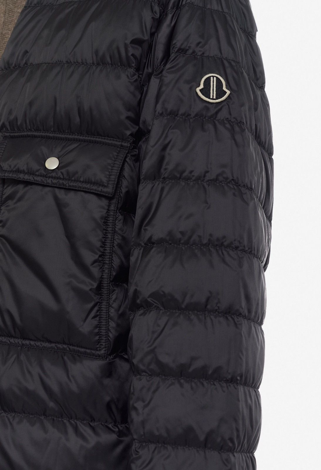 Moncler Last Rick Owens x Moncler Webbing Trimmed Quilted Jacket Size US M / EU 48-50 / 2 - 3 Thumbnail