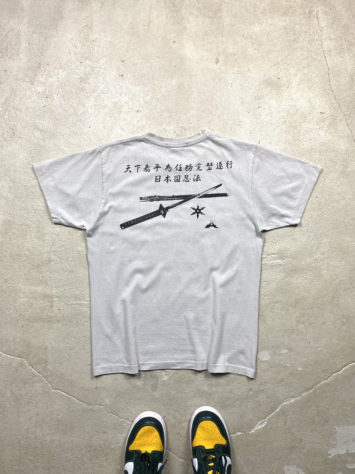Band Tees Vintage 00’s Ninja Japan Archive T Shirt Y2K Kapital Style Size US S / EU 44-46 / 1 - 2 Thumbnail