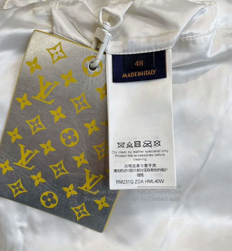 Louis Vuitton Louis Vuitton White full print presbyopic jacket Size US M / EU 48-50 / 2 - 4 Thumbnail