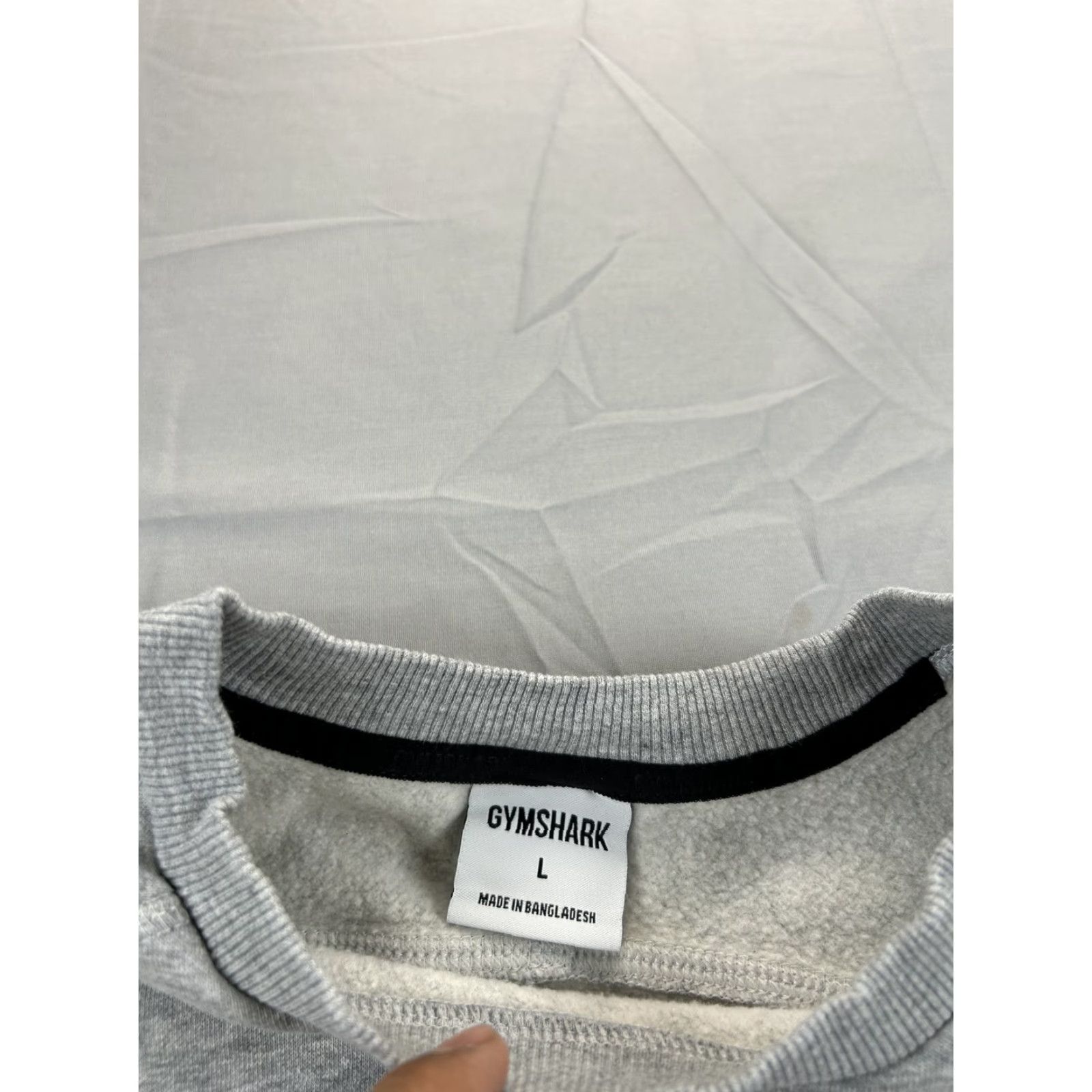Gymshark Gymshark Sweatshirt Mens M Gray Fleece Crewneck Pullover Logo Graphic Print Gym Training Size US M / EU 48-50 / 2 - 3 Thumbnail