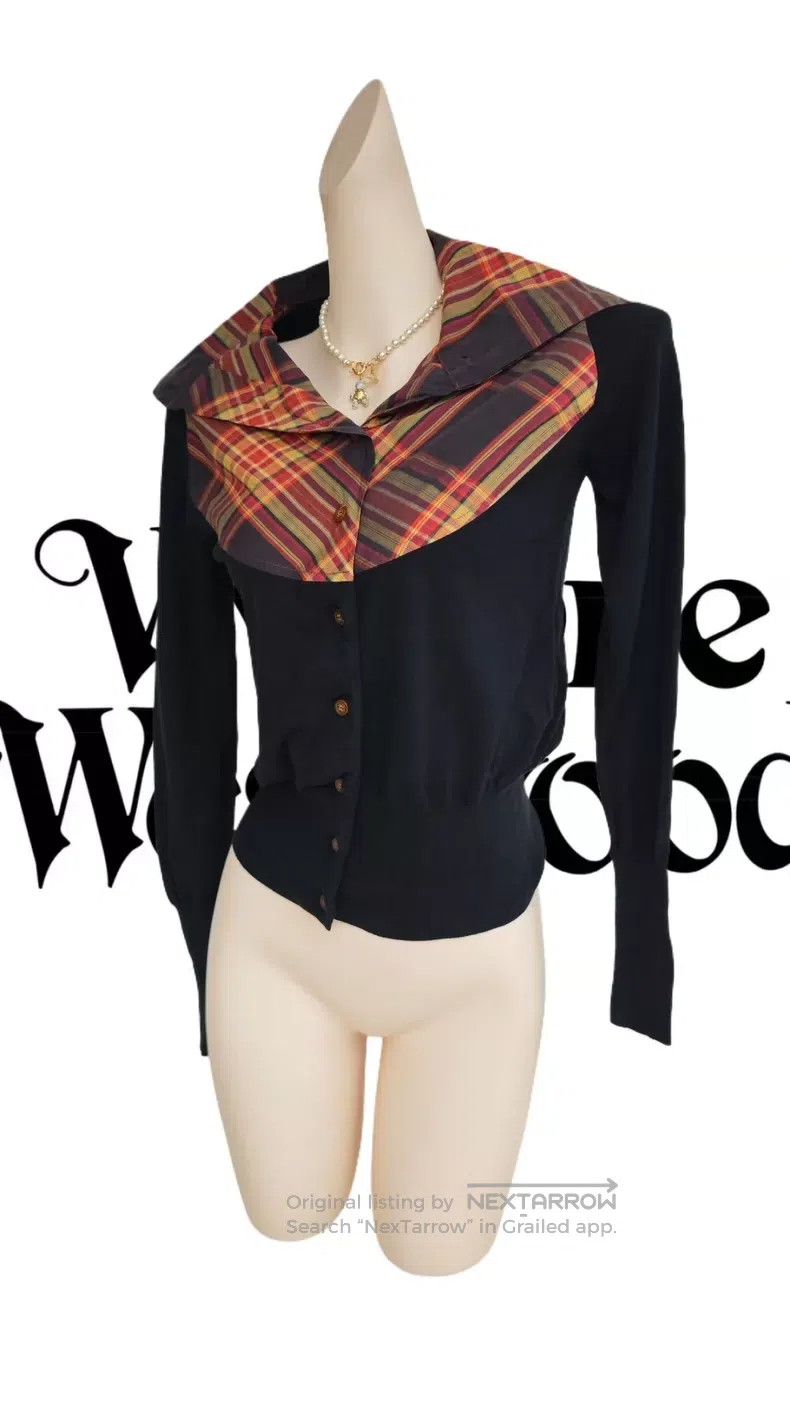 Vivienne Westwood Vivienne Westwood Plaid Top Sweater Size M / US 6-8 / IT 42-44 - 5 Thumbnail