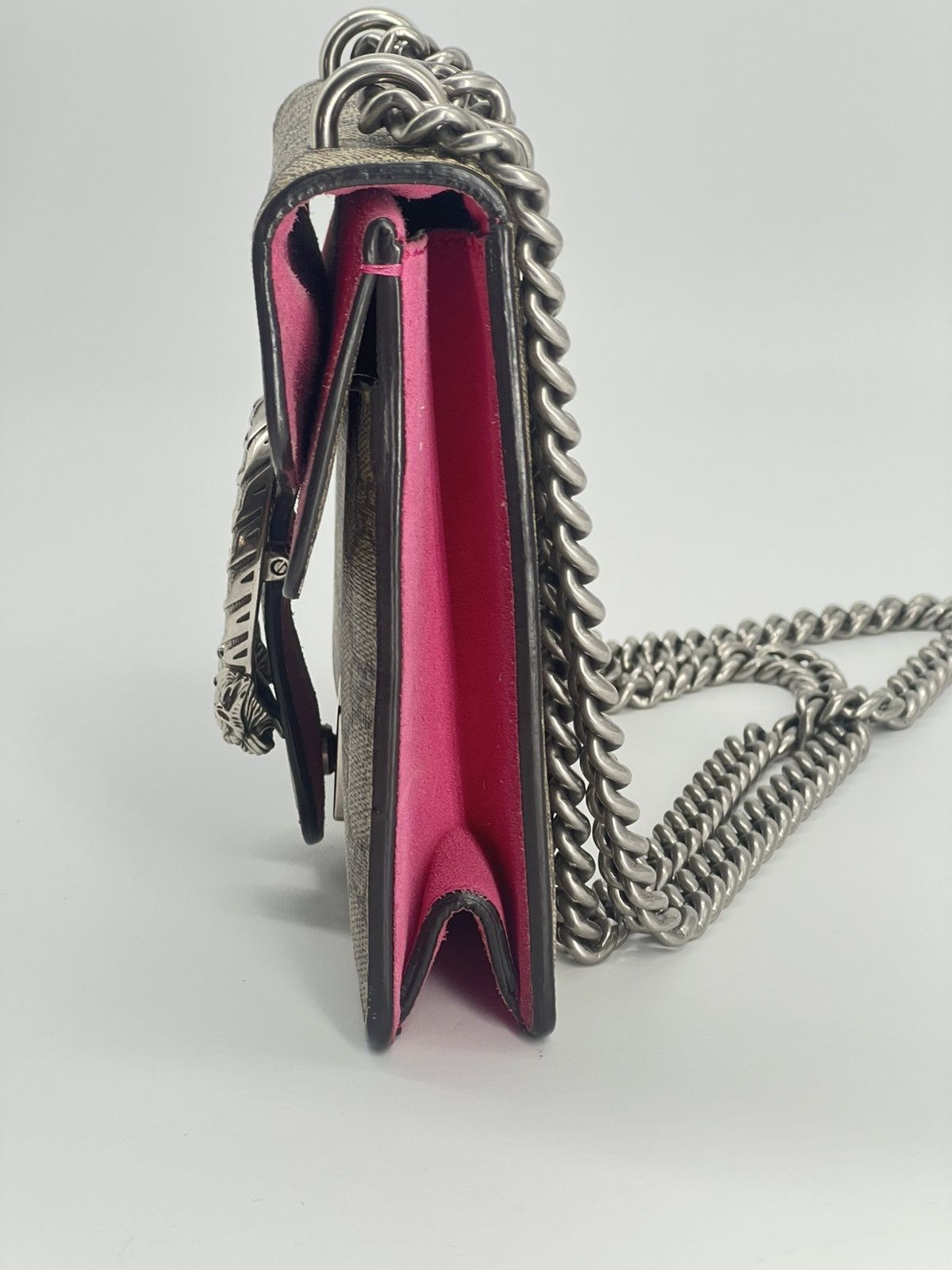 Gucci Gucci Monogram Mini Diounysus Shoulder Bag Size ONE SIZE - 5 Thumbnail
