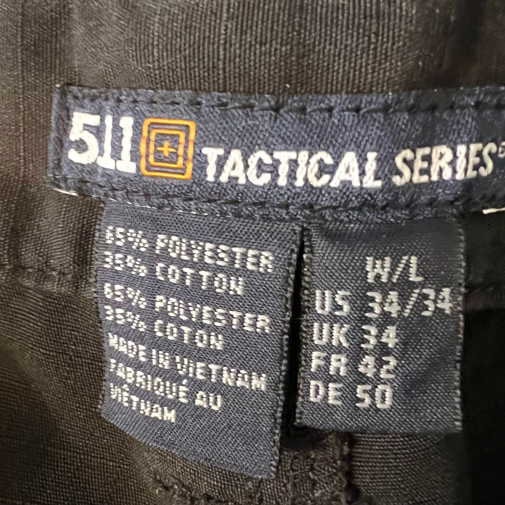 Vintage 5.11 Tactical Cargo Pants Men 34 X34 Black Ripstop Work Military 74273 Cargo Mens Regular Size 34 Black Size US 34 / EU 50 - 6 Thumbnail
