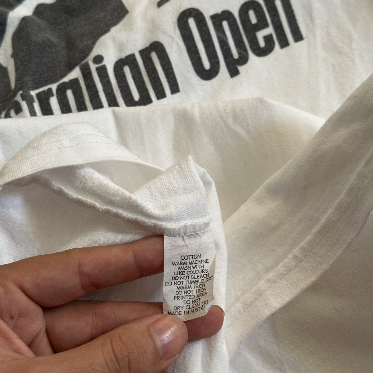 Nike × Vintage Vintage Distressed Nike Tennis Australia Open 2001 Shirt Size US XL / EU 56 / 4 - 7 Thumbnail