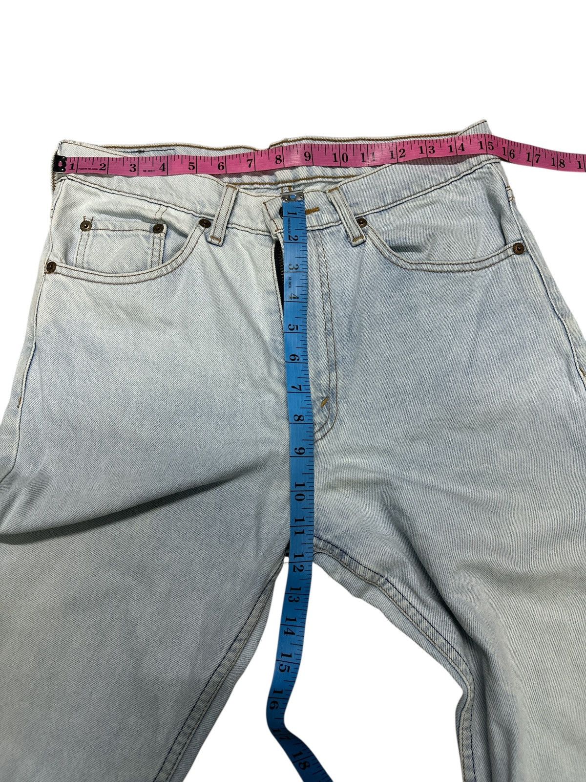 Levi's Vintage Y2k Levis Light Washed . Size US 30 / EU 46 - 5 Thumbnail