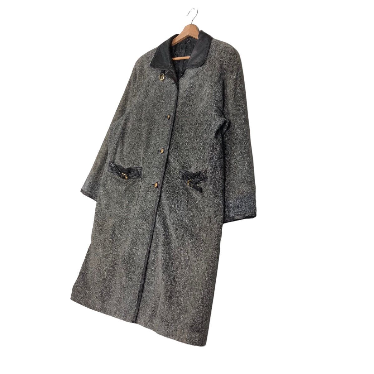 Japanese Brand 🔥Vintage Long Leather Jacket Partina Tokyo Fur Issey Miyake Size US L / EU 52-54 / 3 - 2 Thumbnail