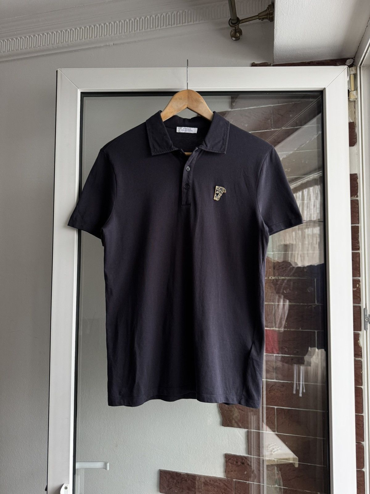 Versace Versace Collection polo tshirt Meduza logo Size US XS / EU 42 / 0 - 1 Thumbnail