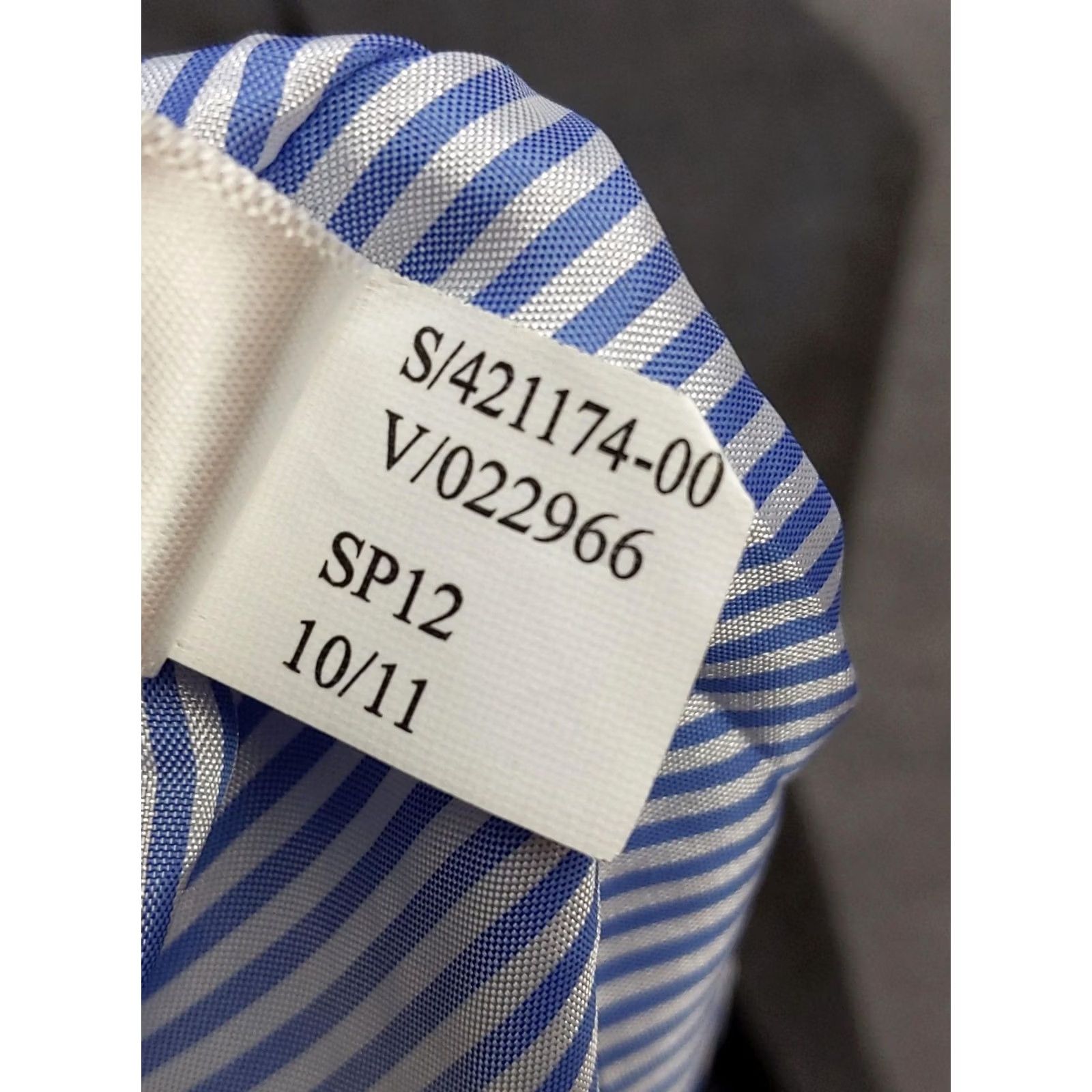 Banana Republic Banana Republic Blazer Mens 42L Gray Wool Tailored Fit Sport Coat Jacket Classic Size 42R - 6 Thumbnail