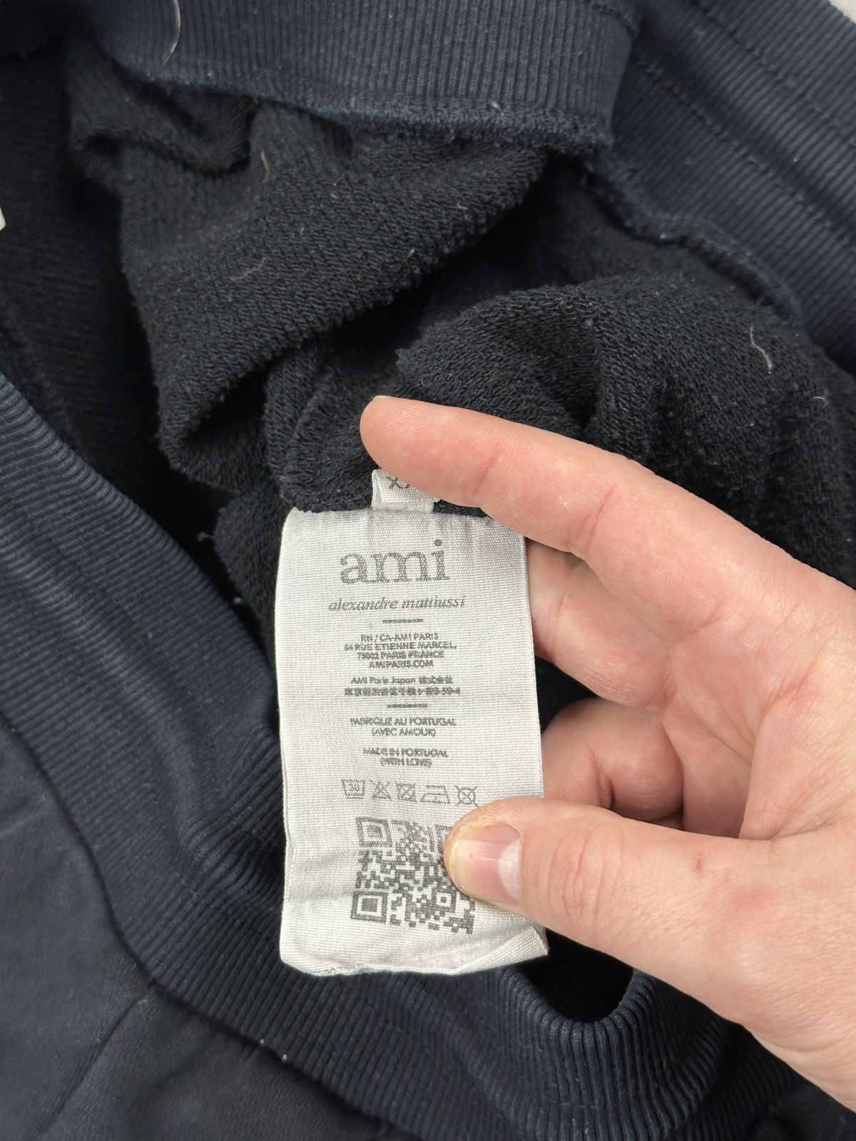 AMI AMI Alexandre Mattiussi Paris Heart Logo Sweatpants Designer Size US 34 / EU 50 - 10 Thumbnail