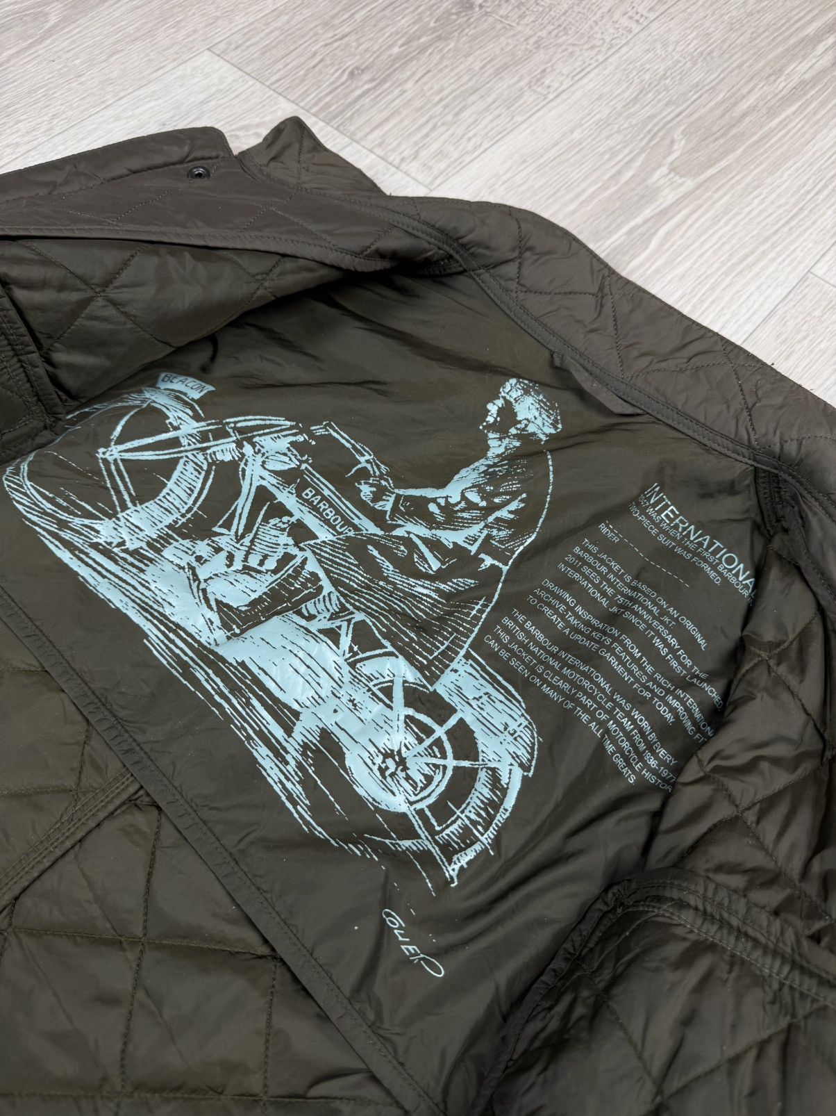 Barbour BARBOUR International Ariel Polarquilt Jacket Size L Size US L / EU 52-54 / 3 - 6 Thumbnail