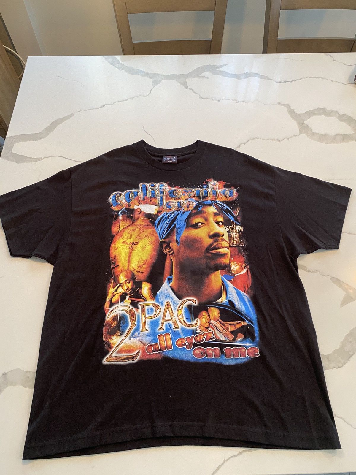 Band Tees Dbruze x 2pac Size US XXL / EU 58 / 5 - 1 Thumbnail