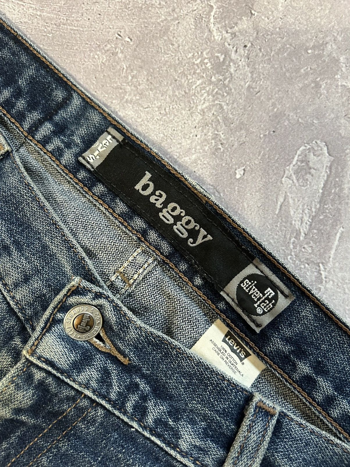 Levi's × Levi's Vintage Clothing × Vintage y2k Levis 478 Silver Tab Jeans Vintage sz 36x32 90s RARE Size US 36 / EU 52 - 4 Thumbnail