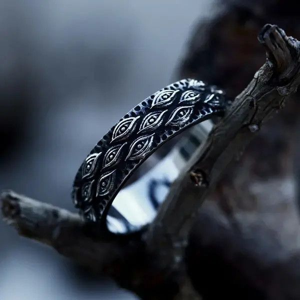 Other Stainless Steel Ring Size 7 8 9 10 11 Size ONE SIZE - 2 Thumbnail