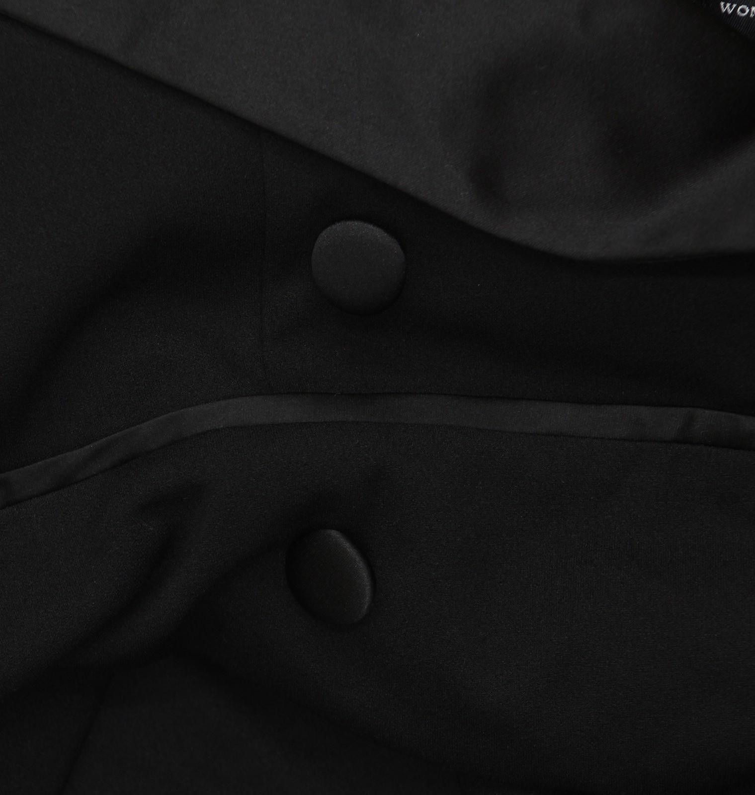 Other Nwt Alex Evenings Tunic Pullover Satin Trim Jacket Black 3x Size 3XL / US 20-22 - 7 Thumbnail