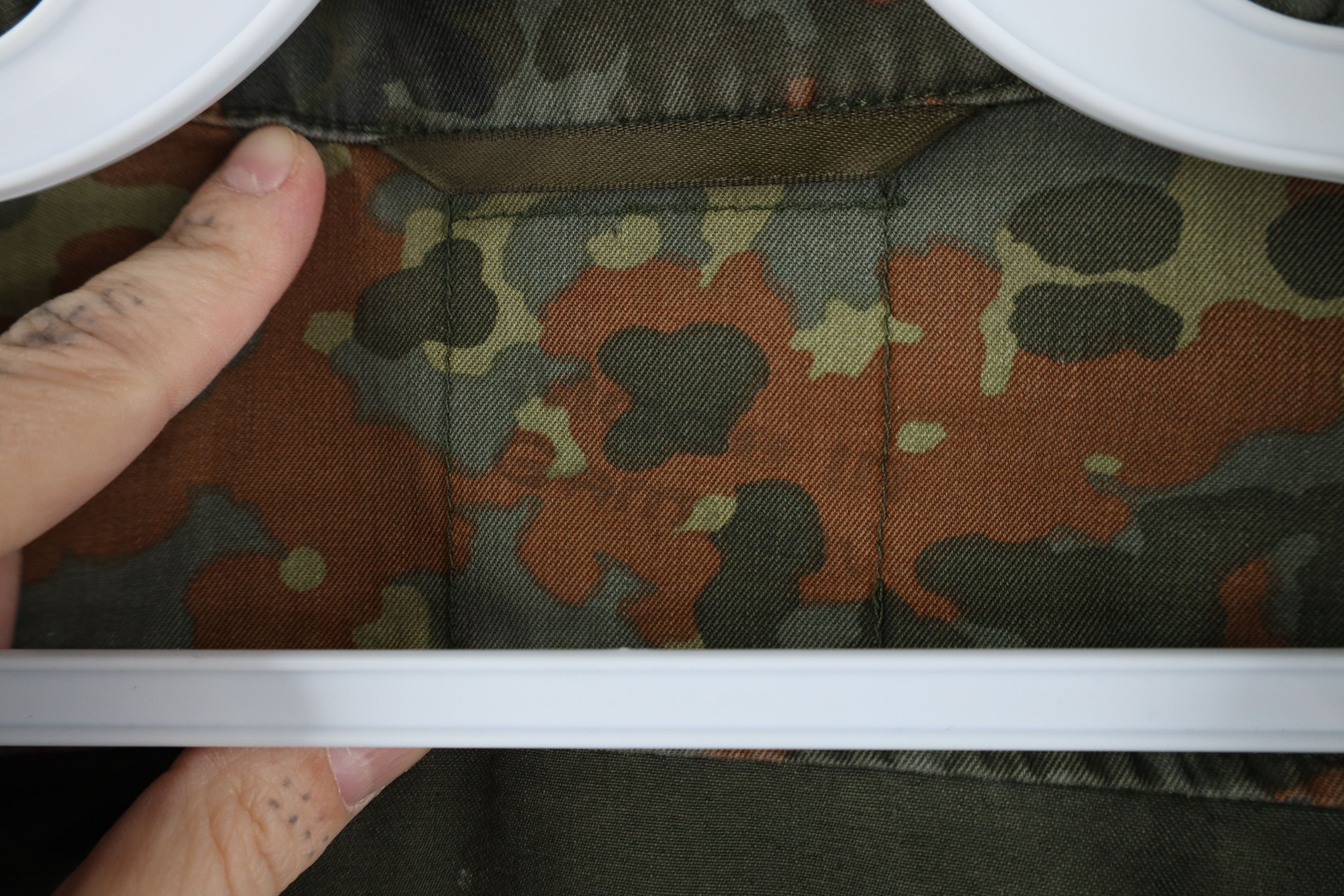 Vintage Vintage 90s German Military Camouflage Combat Field Jacket Size US L / EU 52-54 / 3 - 12 Thumbnail